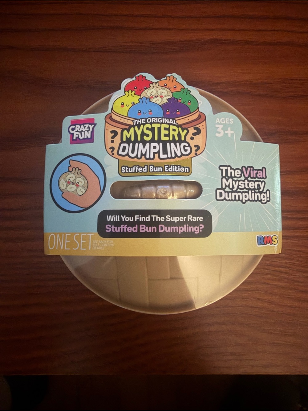 RMS Crazy Fun five below Stuffed Bun Edition Mystery Squishy Dumpling NEW
